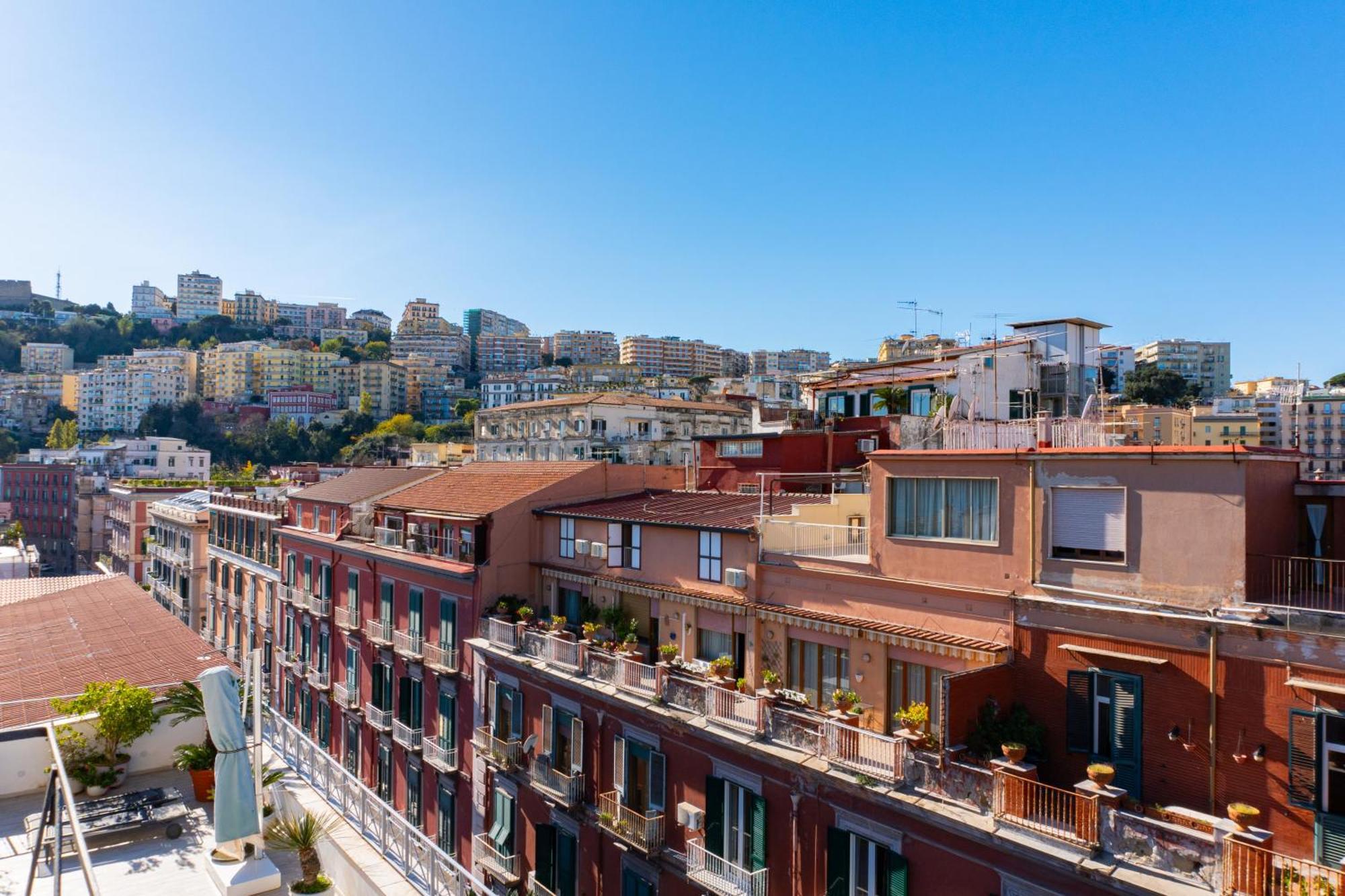 Na Bella Vista Rooftop-B&B Napoli Bagian luar foto
