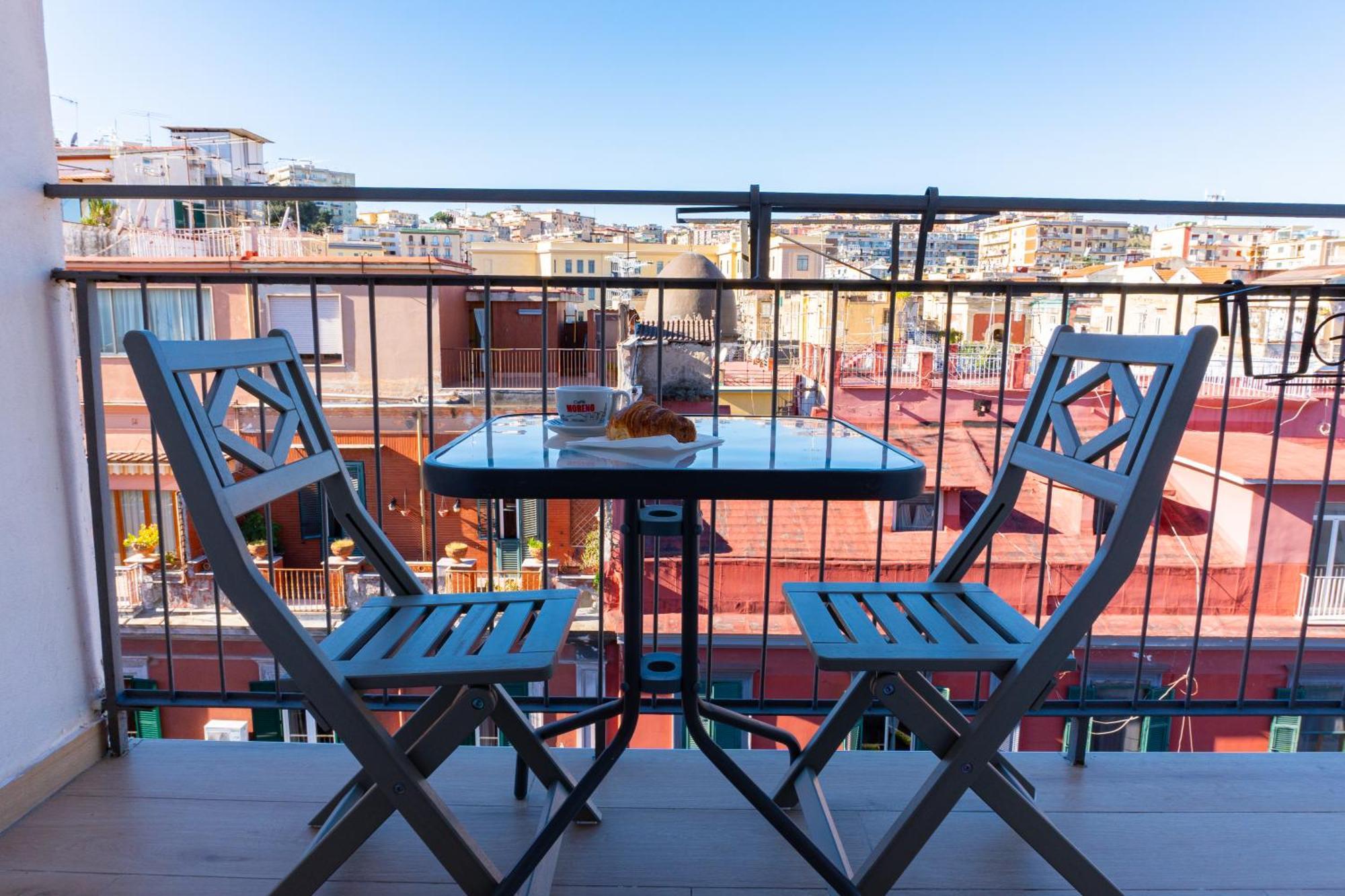Na Bella Vista Rooftop-B&B Napoli Bagian luar foto