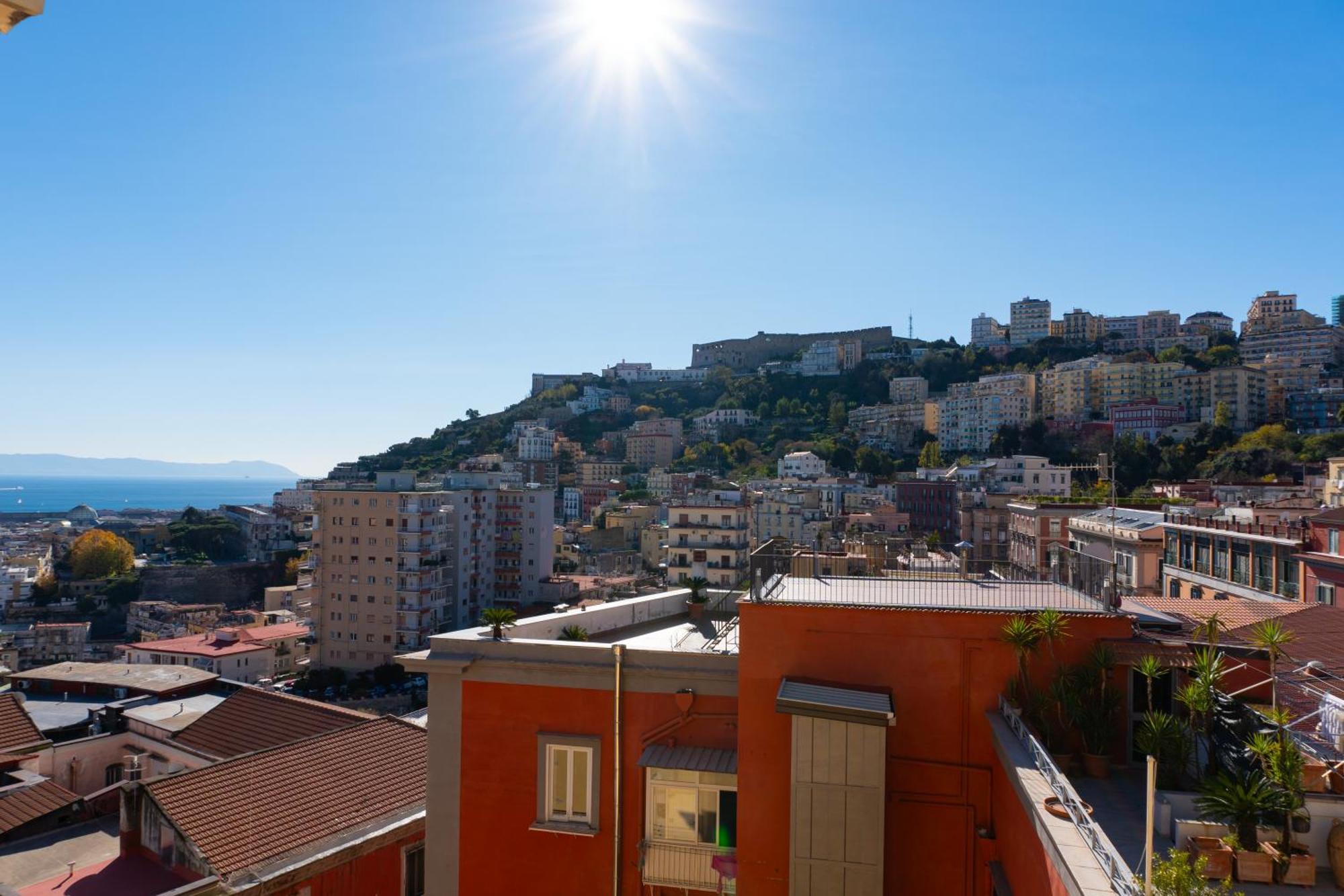 Na Bella Vista Rooftop-B&B Napoli Bagian luar foto