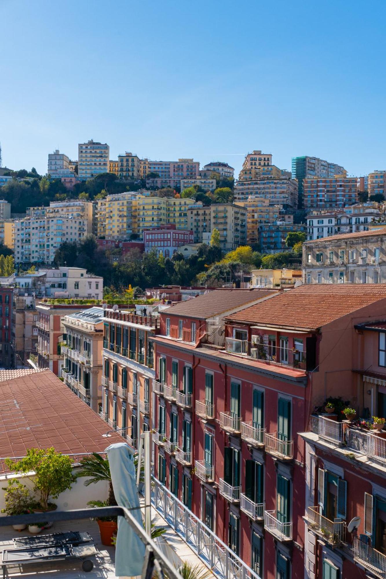 Na Bella Vista Rooftop-B&B Napoli Bagian luar foto
