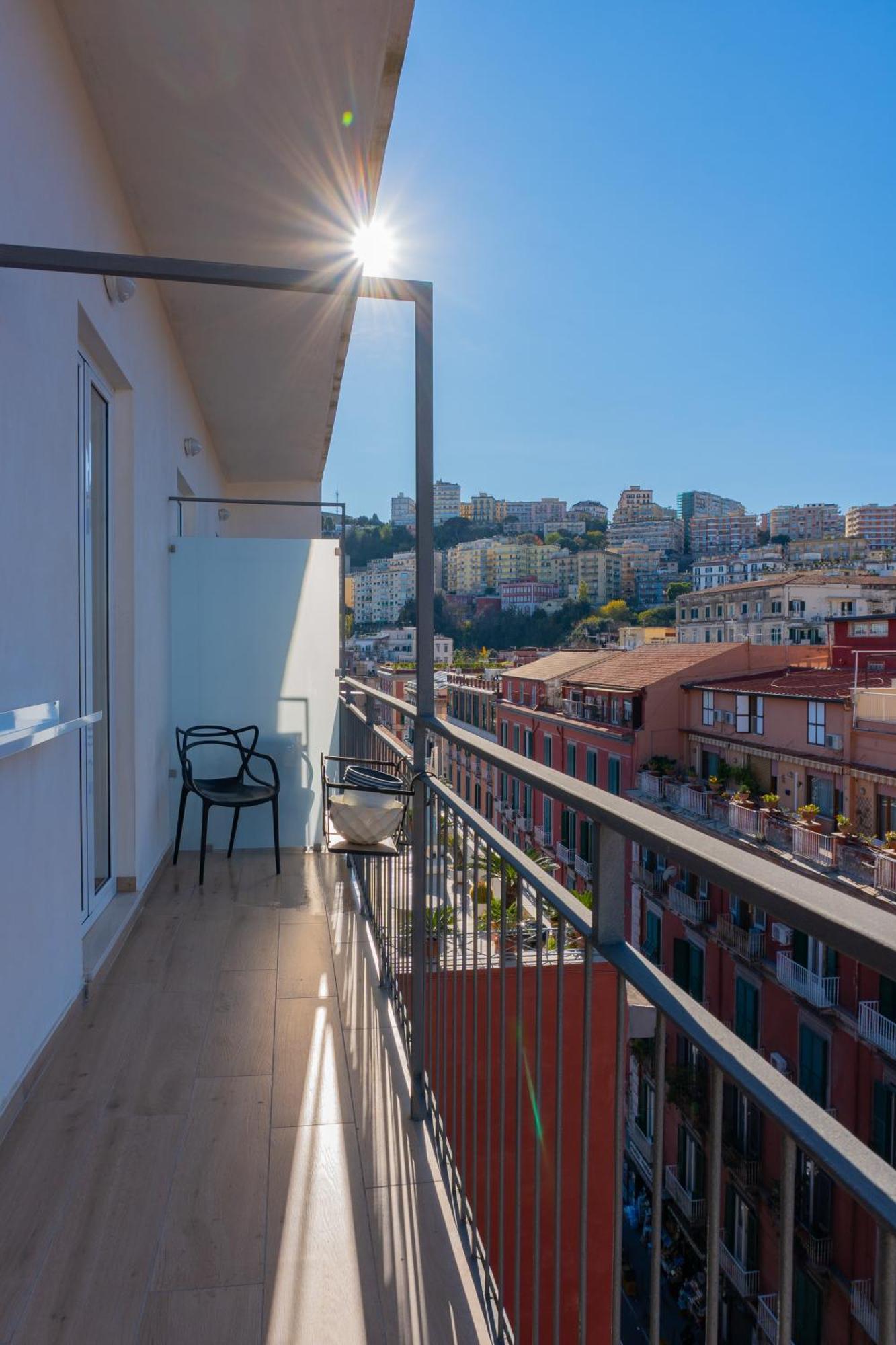 Na Bella Vista Rooftop-B&B Napoli Bagian luar foto